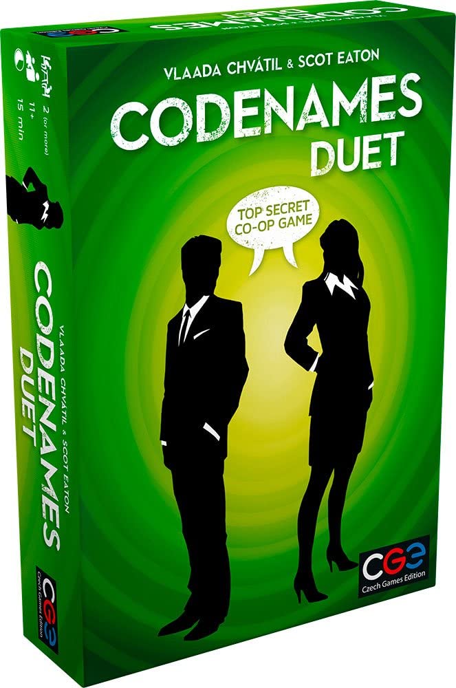 Czech Games Edition Codenames: Duet-The Two Player Word Deduction Game - Destination Retro