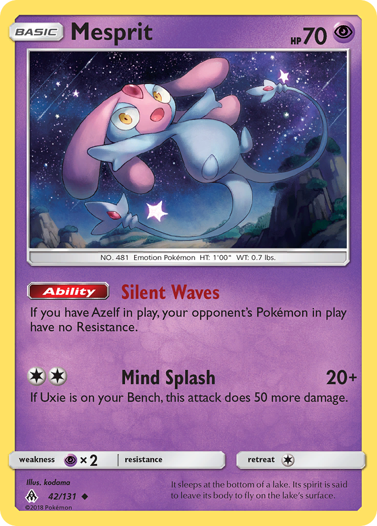 Mesprit (42/131) [Sun & Moon: Forbidden Light] - Destination Retro
