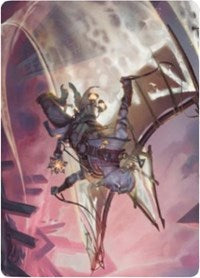 Kitesail Cleric Art Card [Zendikar Rising Art Series] - Destination Retro