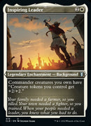Inspiring Leader (Foil Etched) [Commander Legends: Battle for Baldur's Gate] - Destination Retro
