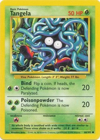 Tangela (66/102) [Base Set Unlimited] - Destination Retro