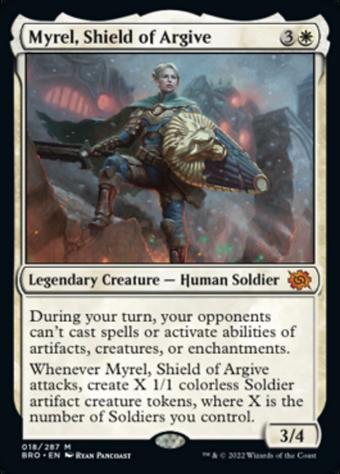 Myrel, Shield of Argive [The Brothers' War] - Destination Retro