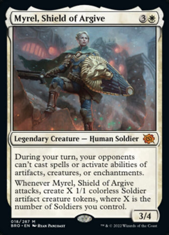Myrel, Shield of Argive [The Brothers' War] - Destination Retro