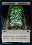 Copy // Boar Double-sided Token [Innistrad: Crimson Vow Tokens] - Destination Retro