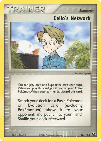 Celio's Network (88/112) [EX: Battle Stadium] - Destination Retro