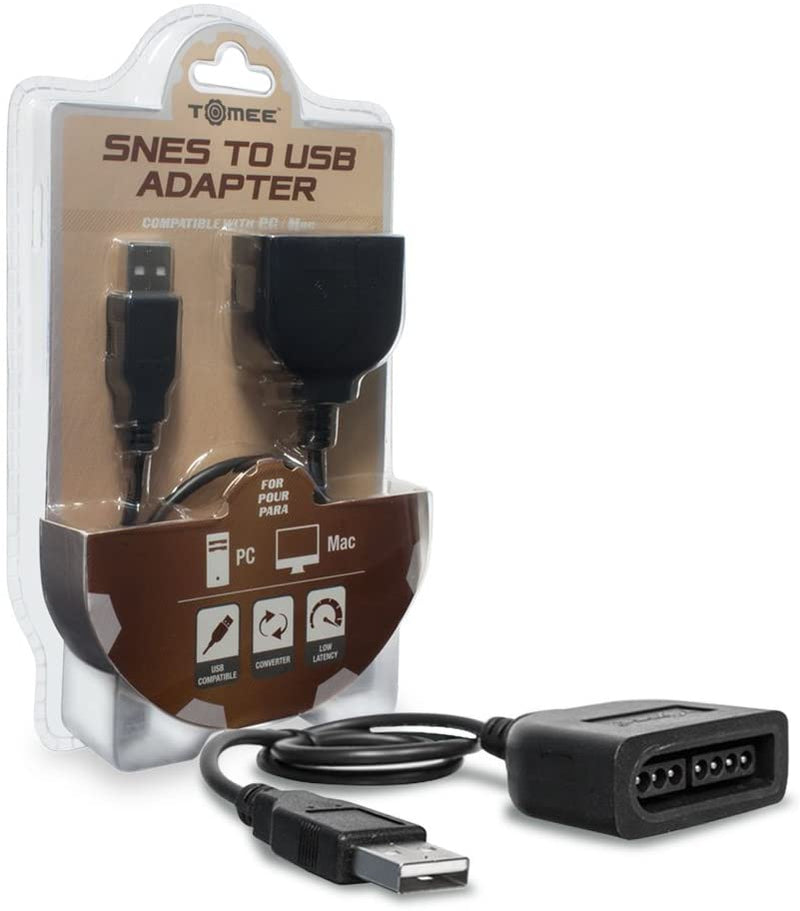 Tomee PC Compatible Nintendo SNES to USB Adapter - Destination Retro