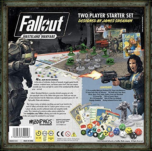 Modiphius Entertainment Fallout: Wasteland Warfare Board Game - Destination Retro