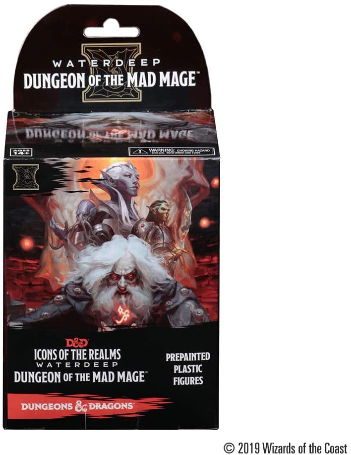 DUNGEONS & DRAGONS - MINIATURE FIGURE - WATERDEEP: DUNGEONS OF THE MAD MAGE BOOSTER - Destination Retro