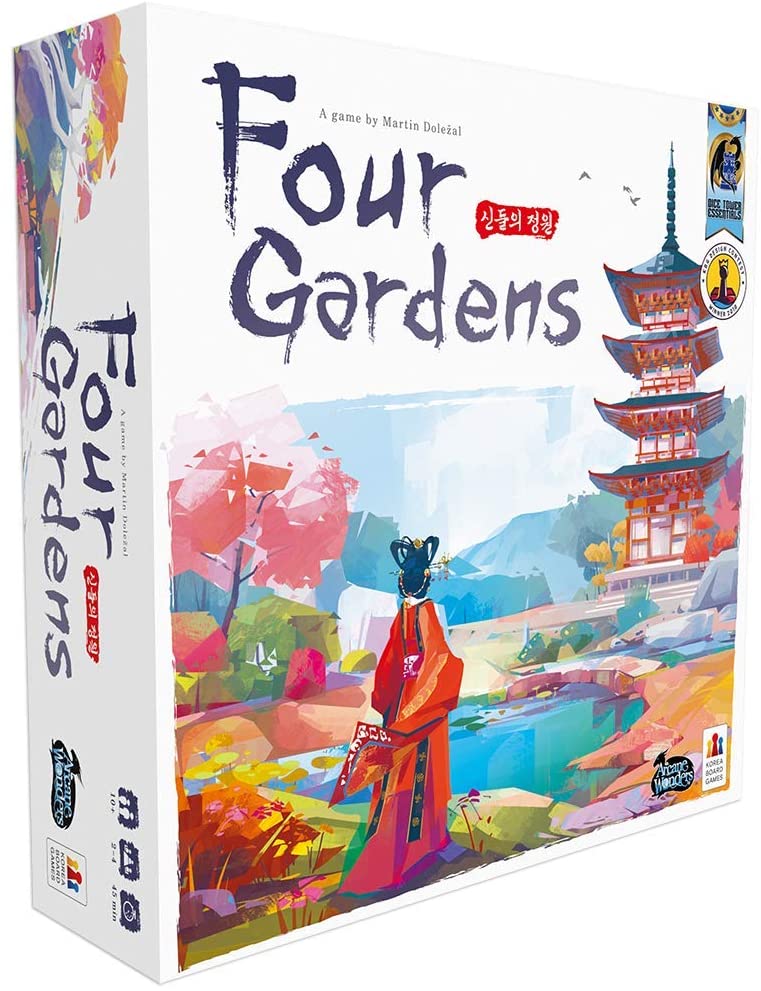 Four Gardens SW Board Game - Destination Retro
