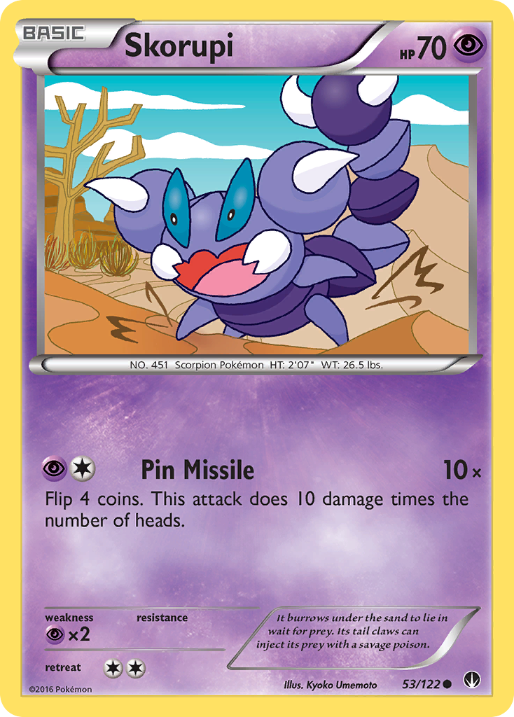 Skorupi (53/122) [XY: BREAKpoint] - Destination Retro