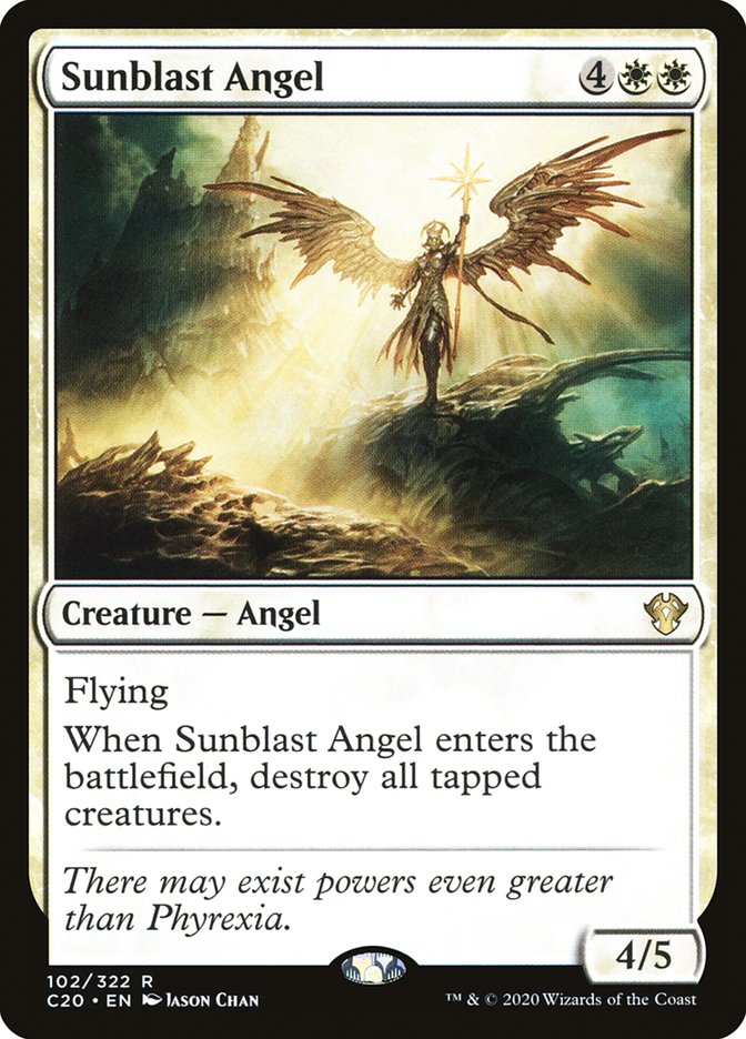 Sunblast Angel [Commander 2020] - Destination Retro