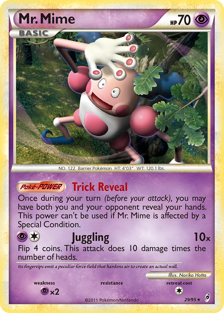 Mr. Mime (29/95) [Call of Legends] - Destination Retro
