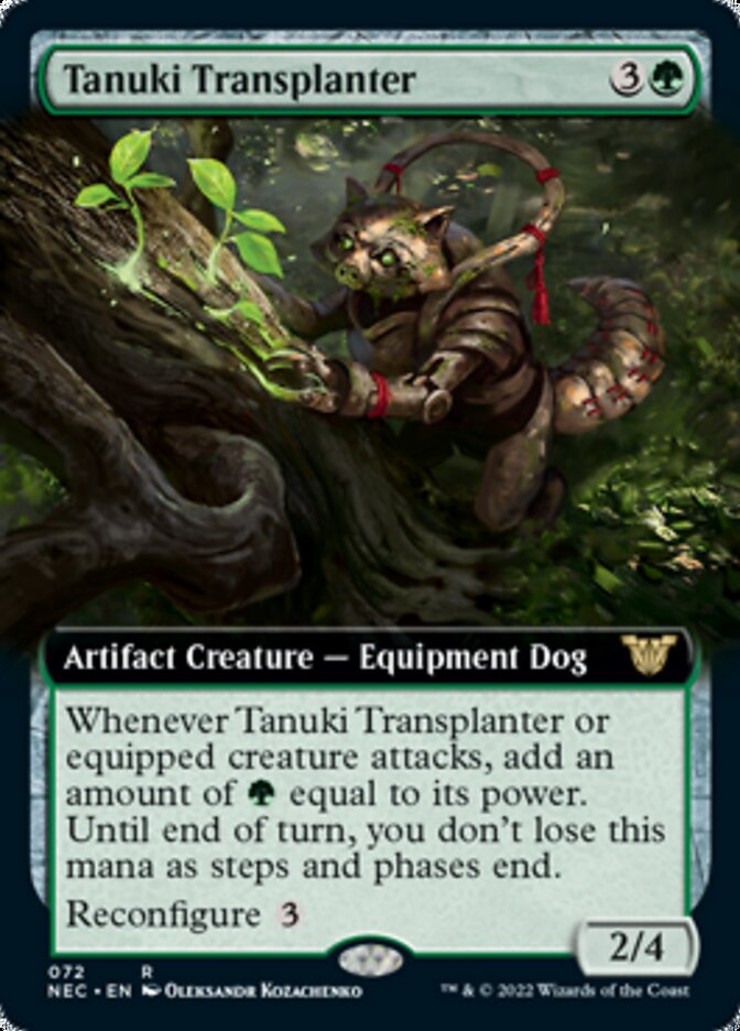 Tanuki Transplanter (Extended) [Kamigawa: Neon Dynasty Commander] - Destination Retro