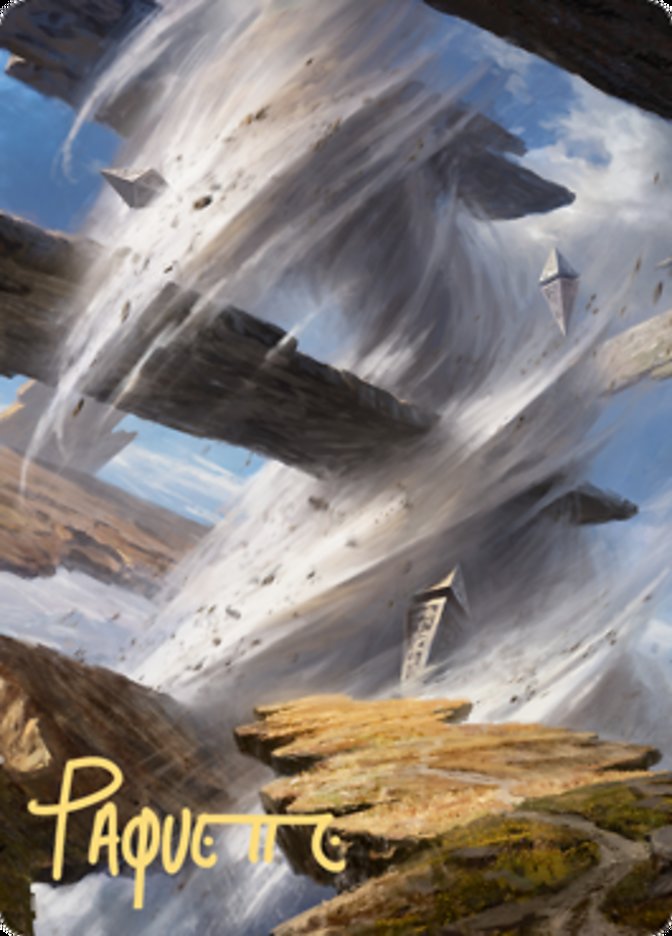 Plains 2 Art Card (Gold-Stamped Signature) [Zendikar Rising Art Series] - Destination Retro