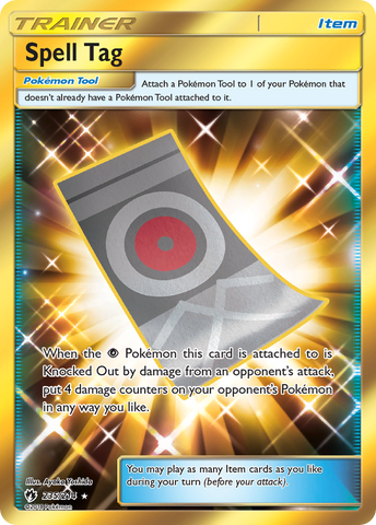 Spell Tag (235/214) [Sun & Moon: Lost Thunder] - Destination Retro