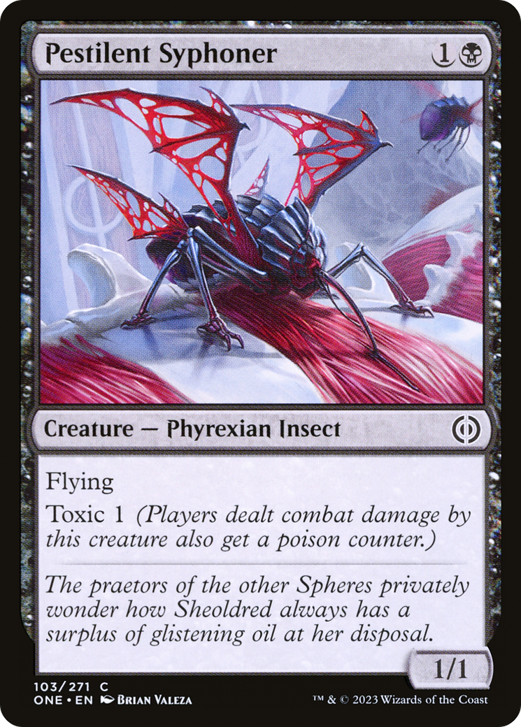Pestilent Syphoner [Phyrexia: All Will Be One] - Destination Retro