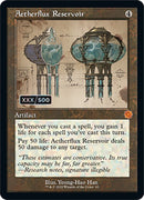Aetherflux Reservoir (Retro Schematic) (Serial Numbered) [The Brothers' War Retro Artifacts] - Destination Retro