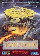 Populous - JP Sega Mega Drive - Destination Retro