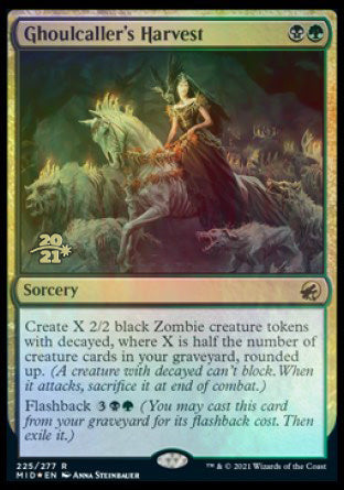 Ghoulcaller's Harvest [Innistrad: Midnight Hunt Prerelease Promos] - Destination Retro