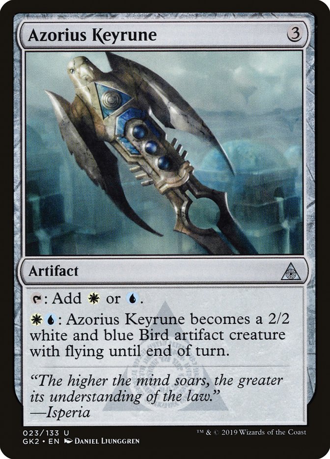Azorius Keyrune [Ravnica Allegiance Guild Kit] - Destination Retro
