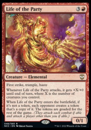 Life of the Party (Promo Pack) [Streets of New Capenna Commander Promos] - Destination Retro