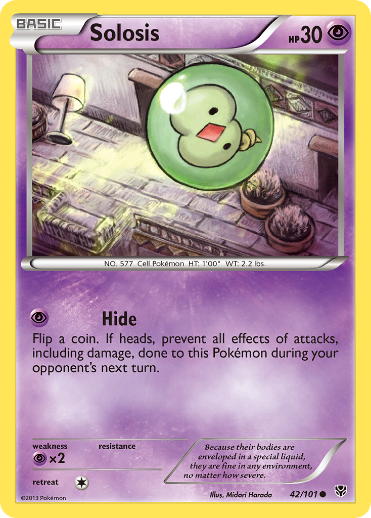 Solosis (42/101) [Black & White: Plasma Blast] - Destination Retro