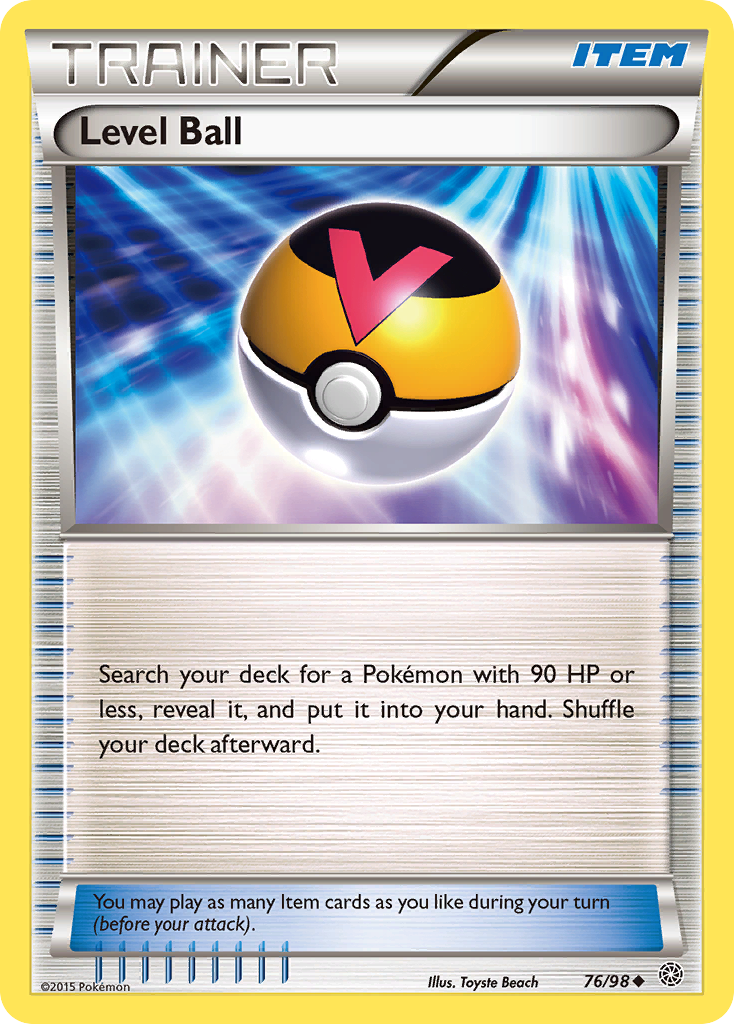 Level Ball (76/98) [XY: Ancient Origins] - Destination Retro