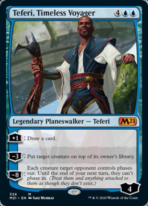 Teferi, Timeless Voyager [Core Set 2021] - Destination Retro