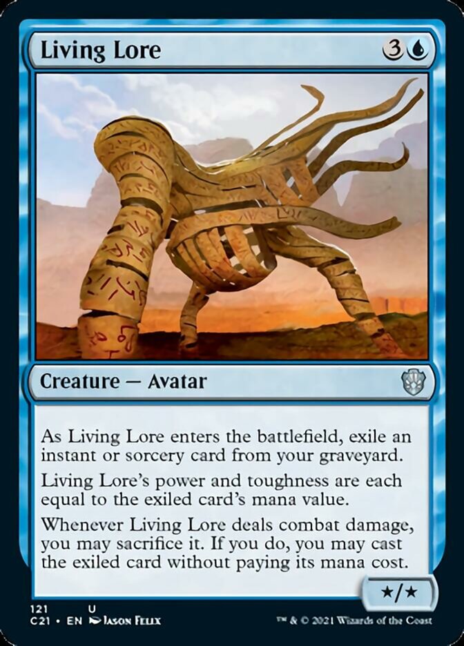 Living Lore [Commander 2021] - Destination Retro