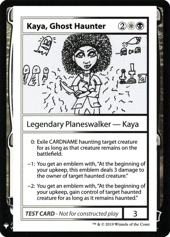 Kaya, Ghost Haunter [Mystery Booster Playtest Cards] - Destination Retro