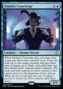 Sinister Concierge (Promo Pack) [Streets of New Capenna Commander Promos] - Destination Retro