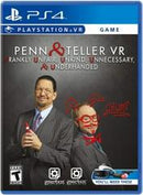 Penn & Teller VR: Frankly Unfair Unkind Unnecessary & Underhanded - Playstation 4 - Destination Retro