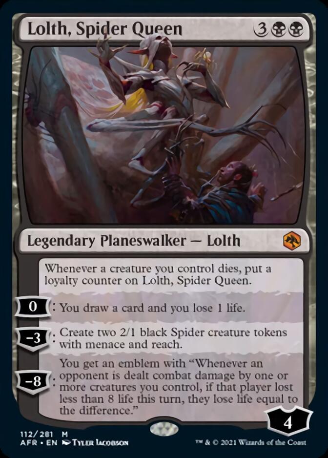Lolth, Spider Queen [Dungeons & Dragons: Adventures in the Forgotten Realms] - Destination Retro