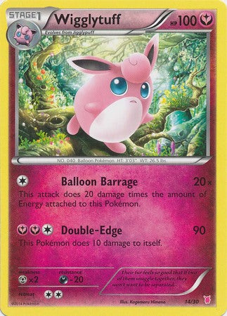 Wigglytuff (14/30) [XY: Trainer Kit - Bisharp & Wigglytuff] - Destination Retro