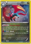 Salamence (8/20) (Cosmos Holo) (Blister Exclusive) [Black & White: Dragon Vault] - Destination Retro