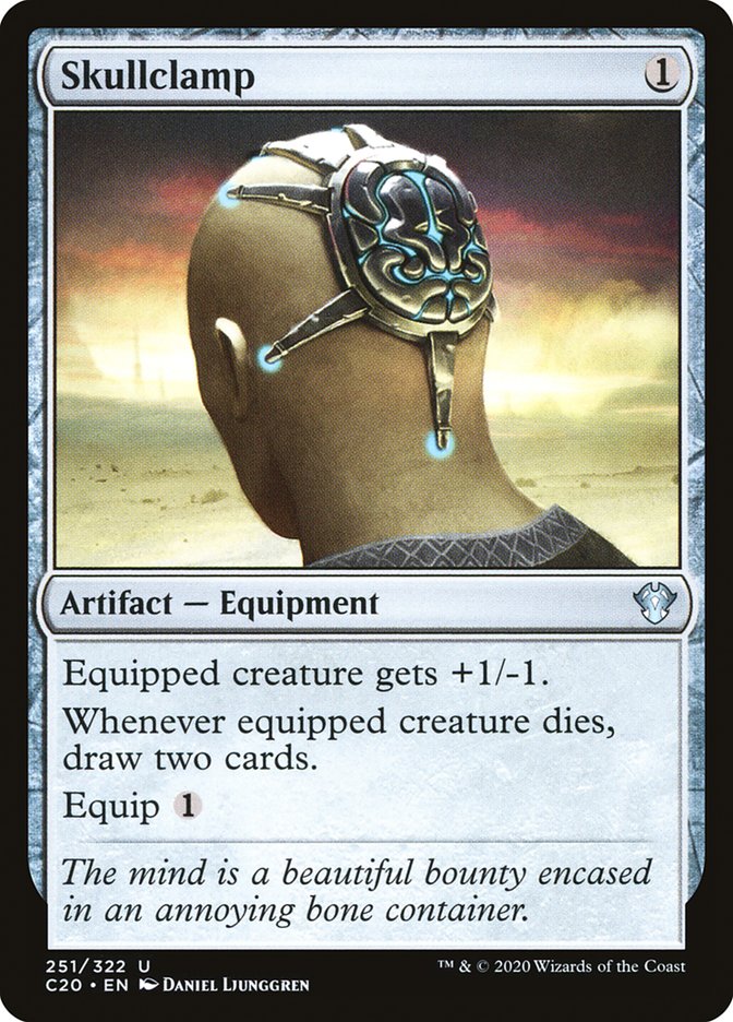 Skullclamp [Commander 2020] - Destination Retro