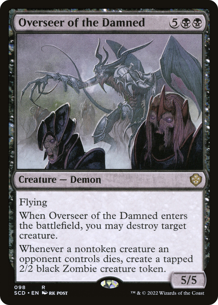 Overseer of the Damned [Starter Commander Decks] - Destination Retro