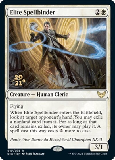 Elite Spellbinder [Strixhaven: School of Mages Prerelease Promos] - Destination Retro