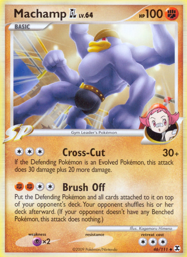 Machamp GL (46/111) [Rising Rivals] - Destination Retro