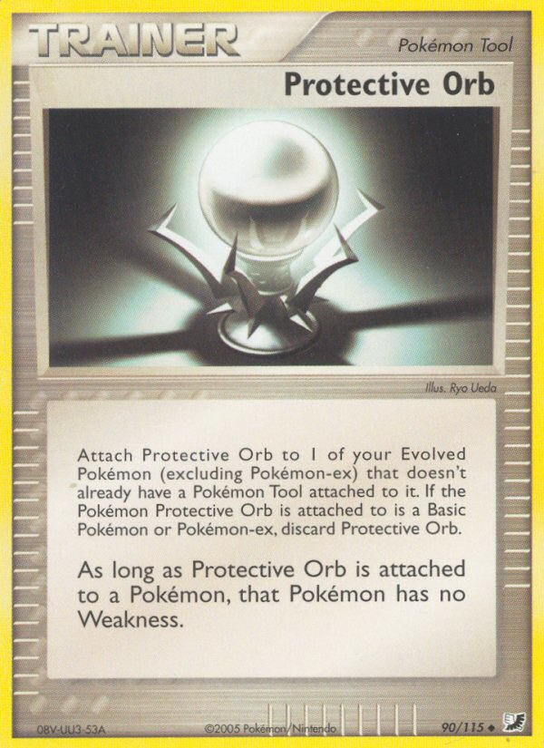 Protective Orb (90/115) [EX: Unseen Forces] - Destination Retro