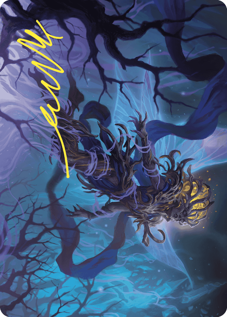 Sleep-Cursed Faerie Art Card (Gold-Stamped Signature) [Wilds of Eldraine Art Series] - Destination Retro