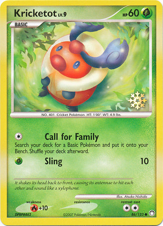 Kricketot (86/123) [Countdown Calendar Promos] - Destination Retro