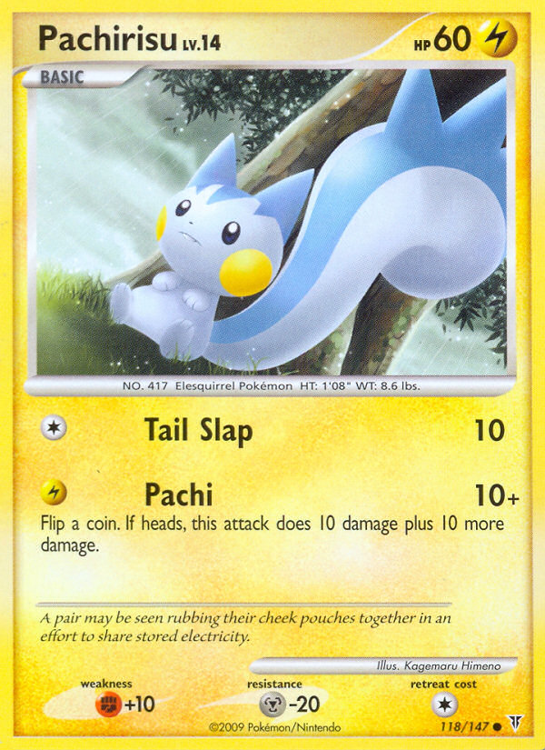 Pachirisu (118/147) [Supreme Victors] - Destination Retro