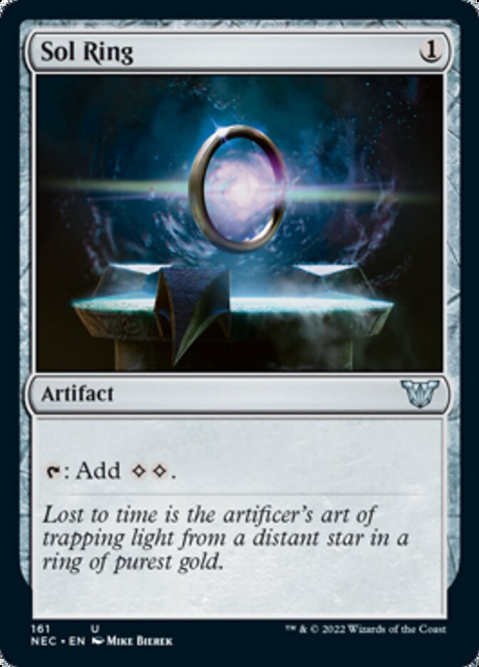 Sol Ring [Kamigawa: Neon Dynasty Commander] - Destination Retro