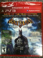 Batman: Arkham Asylum [Game of the Year Greatest Hits] - Playstation 3 - Destination Retro