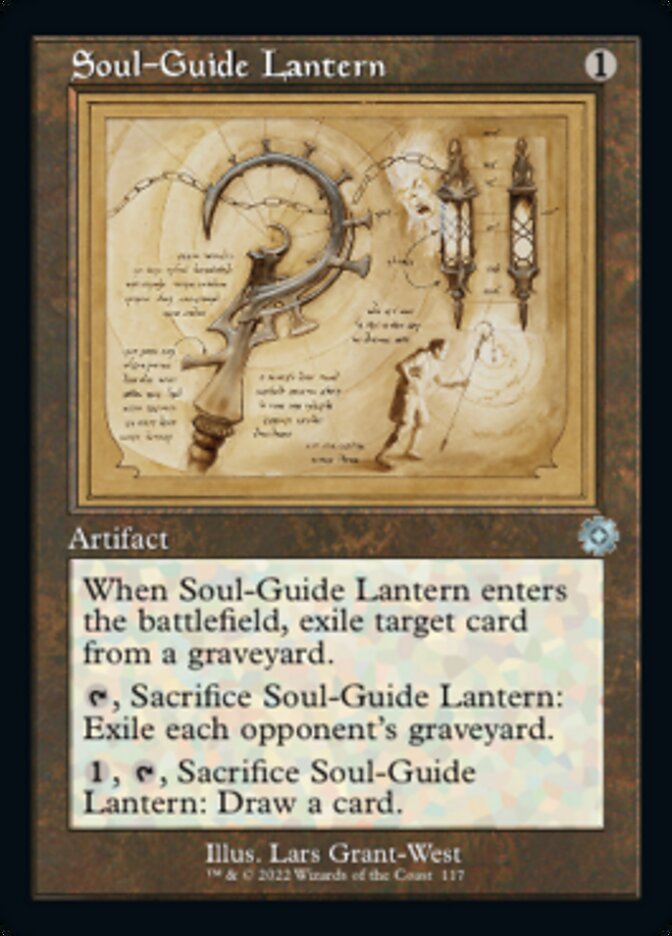 Soul-Guide Lantern (Retro Schematic) [The Brothers' War Retro Artifacts] - Destination Retro
