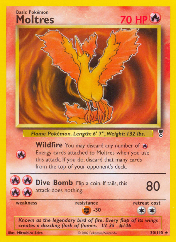 Moltres (30/110) [Legendary Collection] - Destination Retro