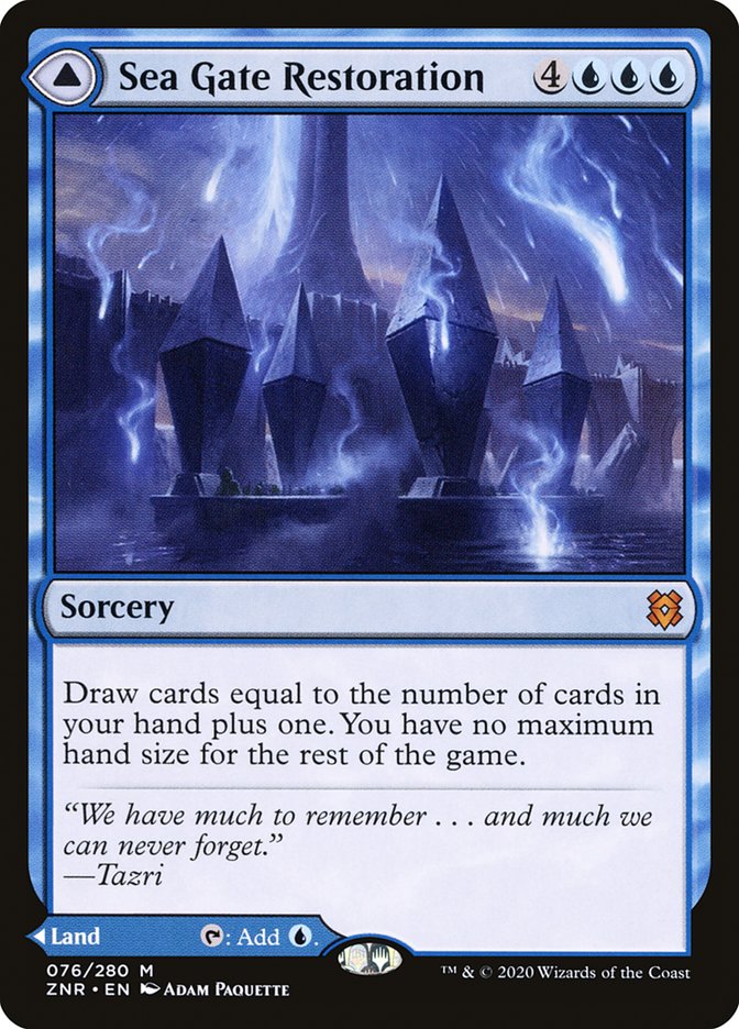 Sea Gate Restoration // Sea Gate, Reborn [Zendikar Rising] - Destination Retro