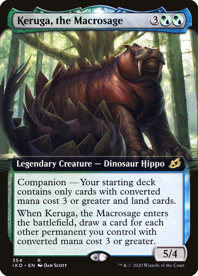 Keruga, the Macrosage (Extended Art) [Ikoria: Lair of Behemoths] - Destination Retro