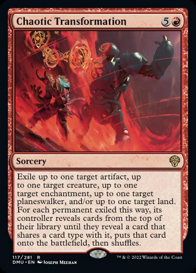 Chaotic Transformation [Dominaria United] - Destination Retro